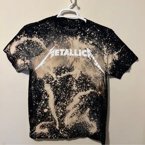 Bravado Metallica Tie Dye T Shirt Men’s Medium Short Sleeve Unisex Music Band